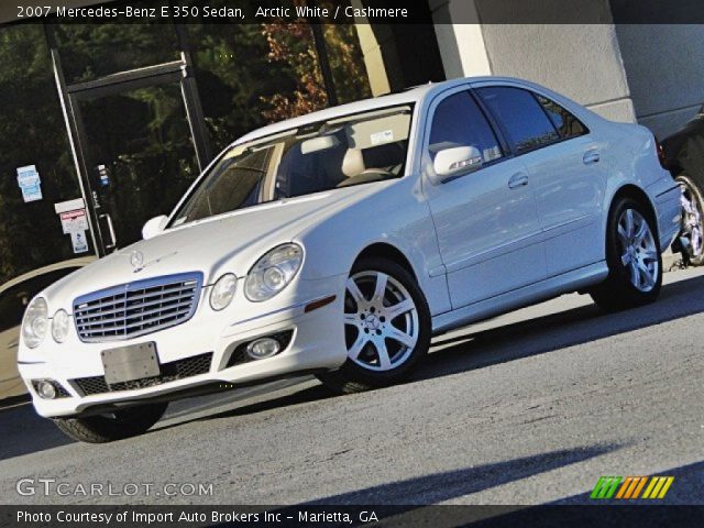 2007 Mercedes-Benz E 350 Sedan in Arctic White