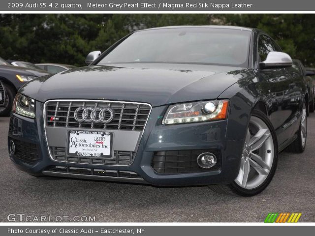 2009 Audi S5 4.2 quattro in Meteor Grey Pearl Effect