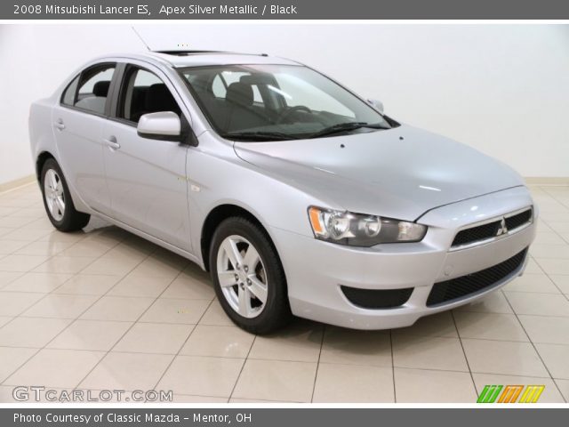 2008 Mitsubishi Lancer ES in Apex Silver Metallic