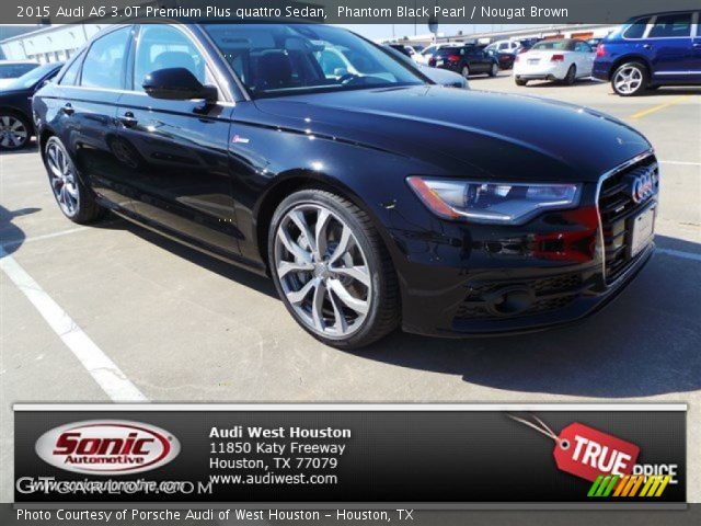 2015 Audi A6 3.0T Premium Plus quattro Sedan in Phantom Black Pearl