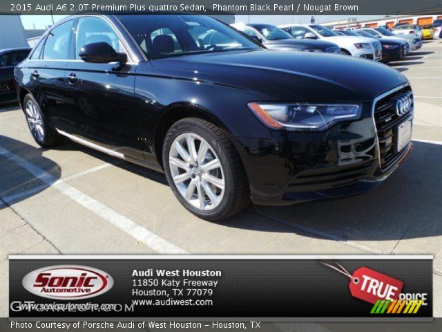 2015 Audi A6 2.0T Premium Plus quattro Sedan in Phantom Black Pearl
