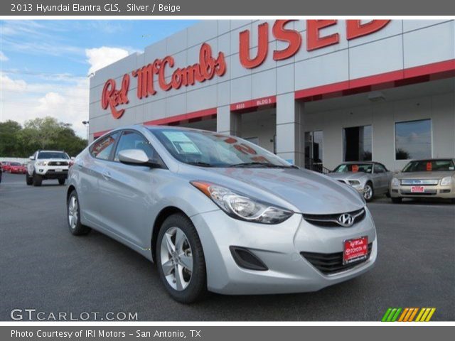 2013 Hyundai Elantra GLS in Silver