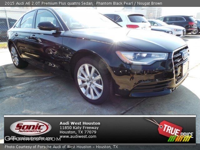 2015 Audi A6 2.0T Premium Plus quattro Sedan in Phantom Black Pearl