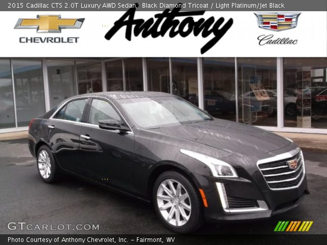 2015 Cadillac CTS 2.0T Luxury AWD Sedan in Black Diamond Tricoat