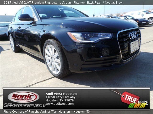 2015 Audi A6 2.0T Premium Plus quattro Sedan in Phantom Black Pearl