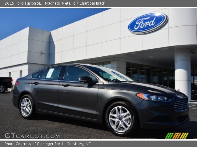 2015 Ford Fusion SE in Magnetic Metallic
