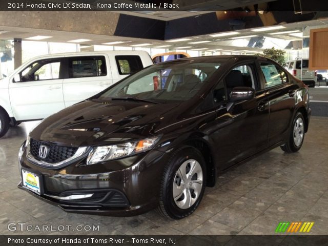 2014 Honda Civic LX Sedan in Kona Coffee Metallic