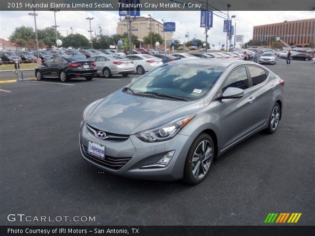 2015 Hyundai Elantra Limited Sedan in Titanium Gray Metallic