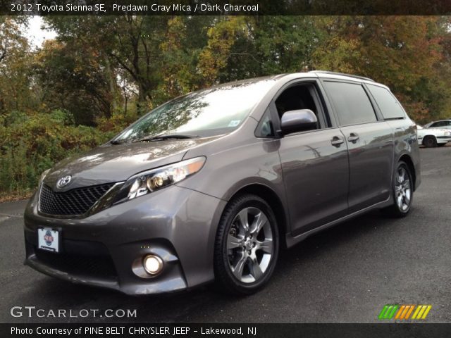 2012 Toyota Sienna SE in Predawn Gray Mica