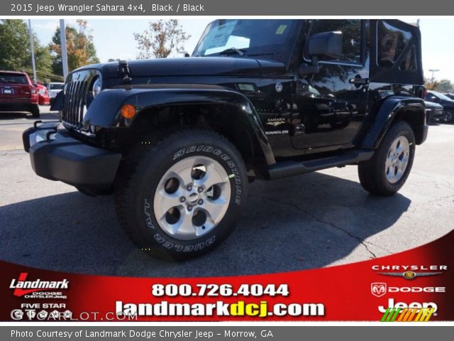 2015 Jeep Wrangler Sahara 4x4 in Black