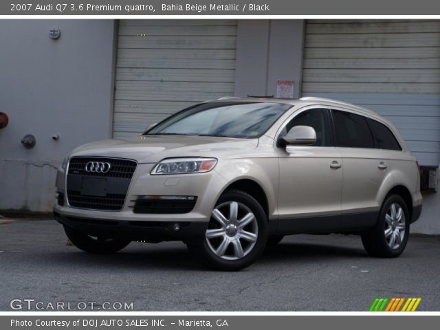 2007 Audi Q7 3.6 Premium quattro in Bahia Beige Metallic