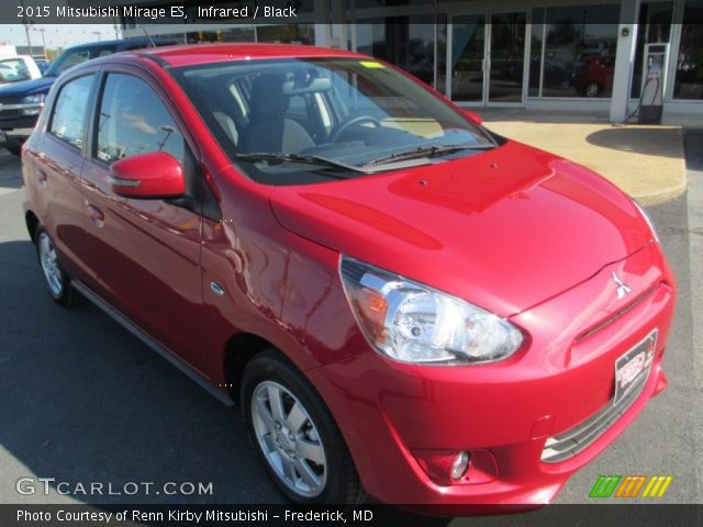 2015 Mitsubishi Mirage ES in Infrared