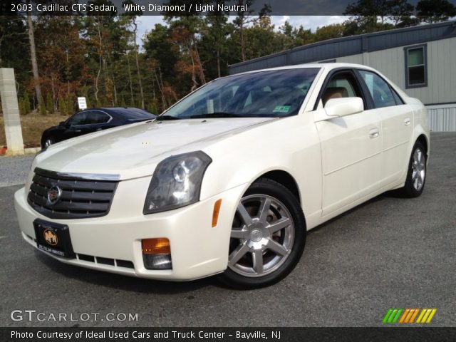 2003 Cadillac CTS Sedan in White Diamond