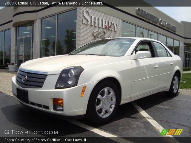 2003 Cadillac CTS Sedan in White Diamond