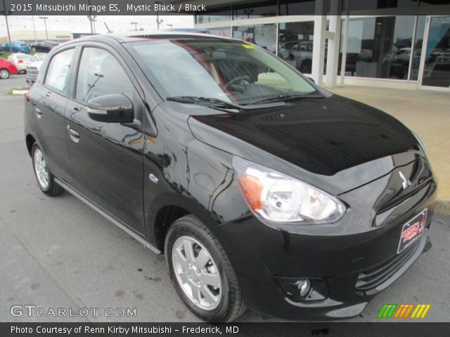 2015 Mitsubishi Mirage ES in Mystic Black