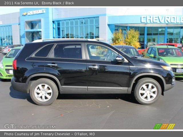 2011 Kia Sorento LX in Ebony Black