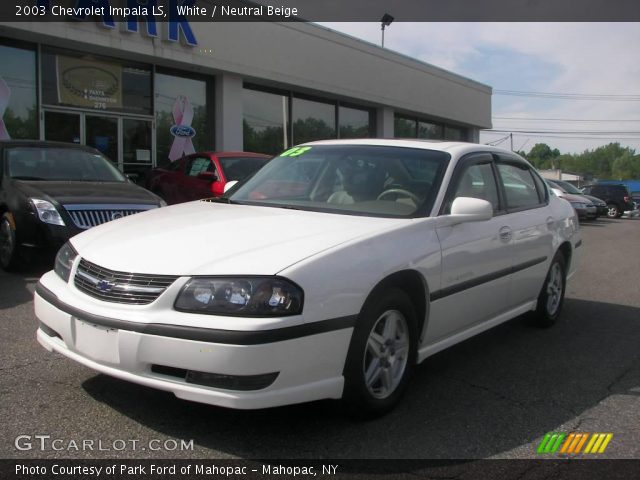 2003 Chevrolet Impala LS in White