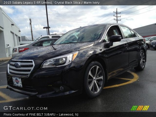 2015 Subaru Legacy 3.6R Limited in Crystal Black Silica