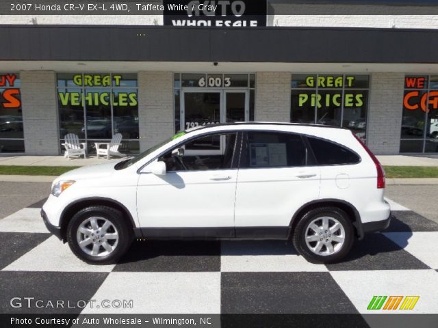 2007 Honda CR-V EX-L 4WD in Taffeta White