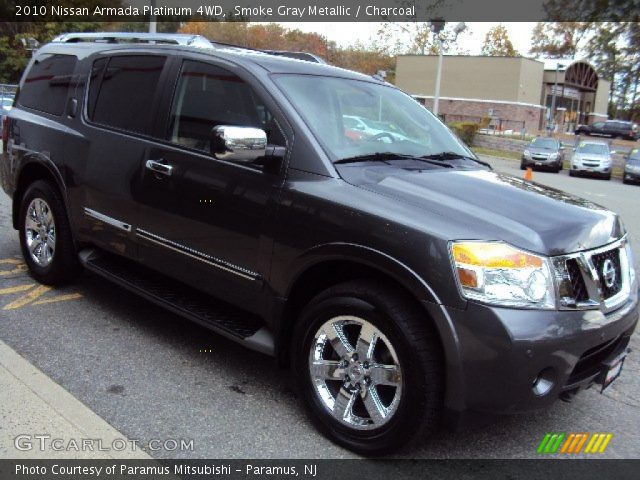 2010 Nissan Armada Platinum 4WD in Smoke Gray Metallic