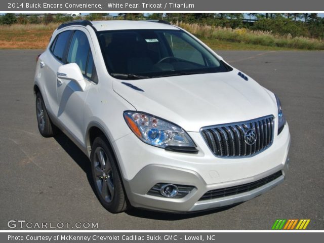2014 Buick Encore Convenience in White Pearl Tricoat
