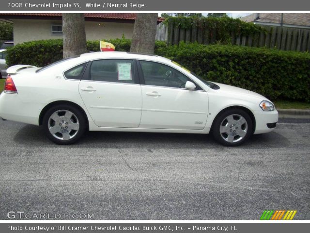 2008 Chevrolet Impala SS in White