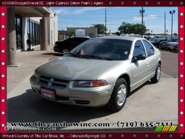 2000 Dodge Stratus SE in Light Cypress Green Pearl