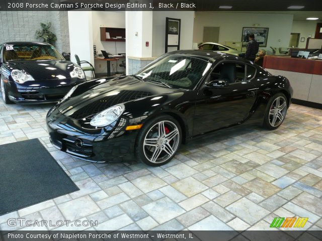 2008 Porsche Cayman S Porsche Design Edition 1 in Black