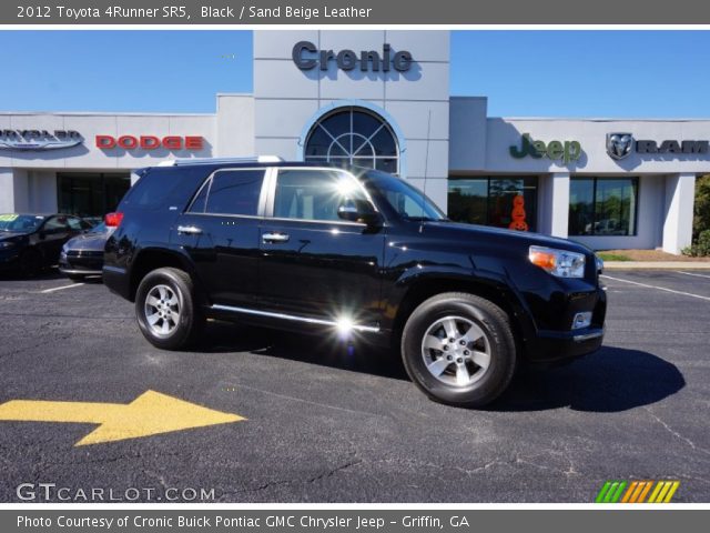 2012 Toyota 4Runner SR5 in Black