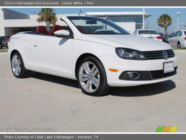 2014 Volkswagen Eos Executive in Candy White