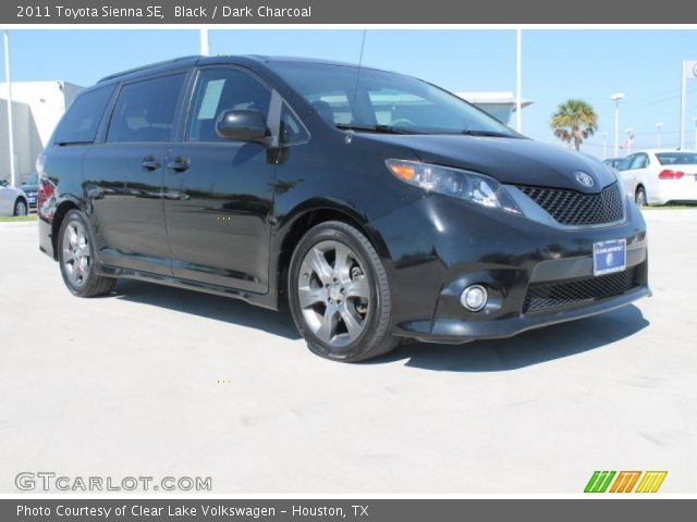 2011 Toyota Sienna SE in Black