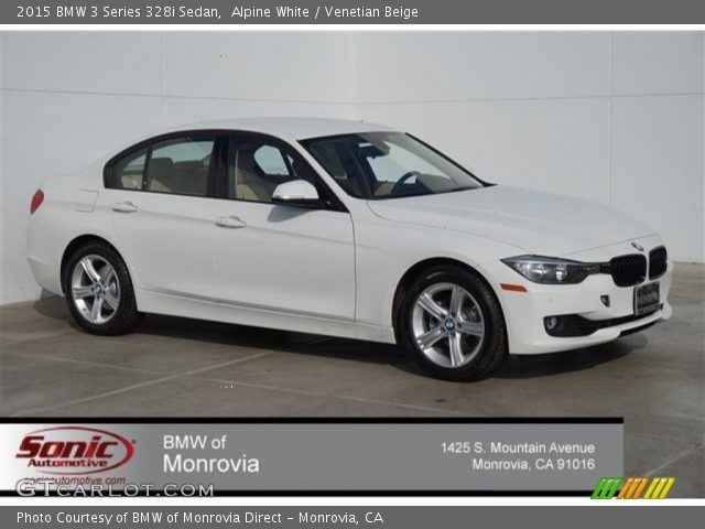 2015 BMW 3 Series 328i Sedan in Alpine White