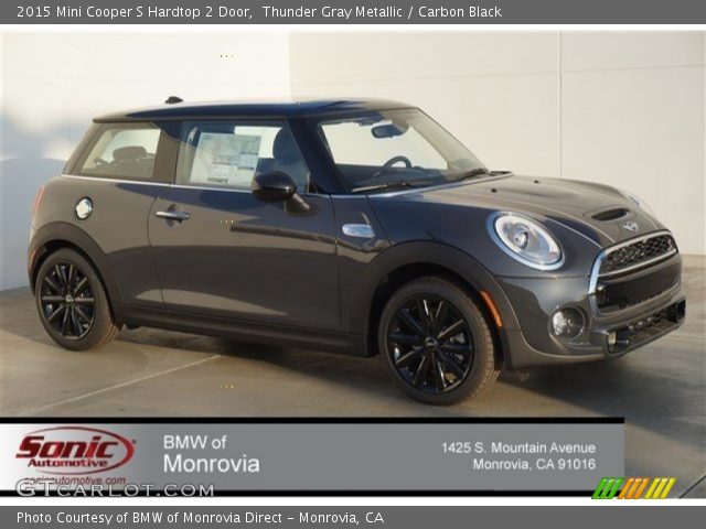 2015 Mini Cooper S Hardtop 2 Door in Thunder Gray Metallic