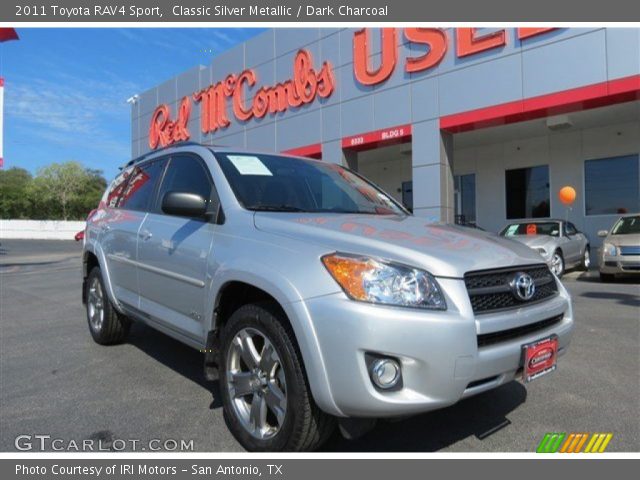 2011 Toyota RAV4 Sport in Classic Silver Metallic
