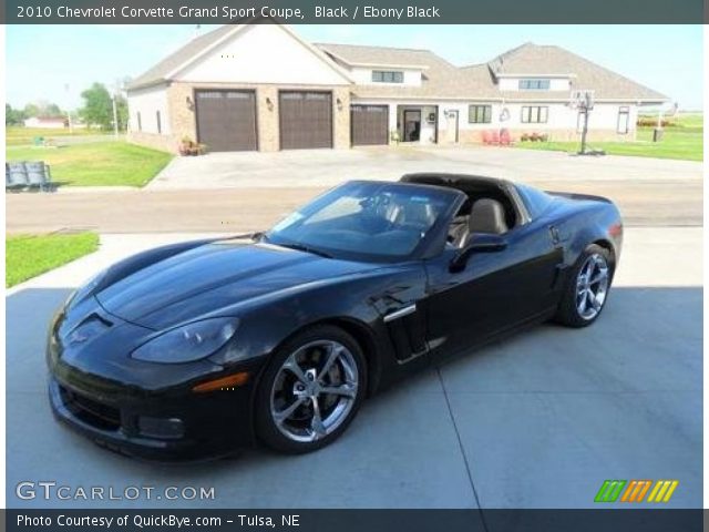 2010 Chevrolet Corvette Grand Sport Coupe in Black