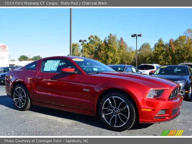 2014 Ford Mustang GT Coupe in Ruby Red