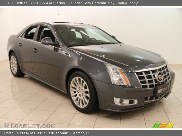 2012 Cadillac CTS 4 3.6 AWD Sedan in Thunder Gray ChromaFlair