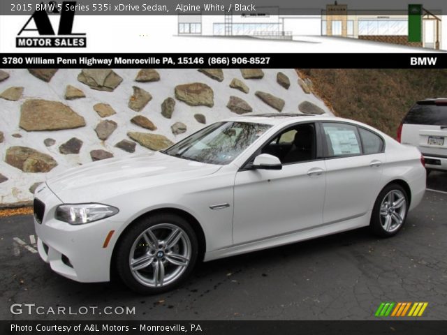 2015 BMW 5 Series 535i xDrive Sedan in Alpine White