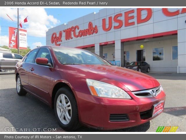 2006 Honda Accord EX-L Sedan in Redondo Red Pearl