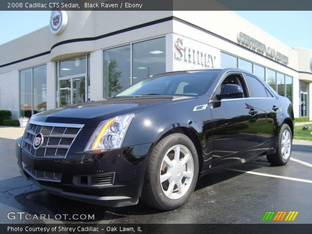 2008 Cadillac CTS Sedan in Black Raven