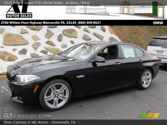 2015 BMW 5 Series 535i xDrive Sedan in Jet Black