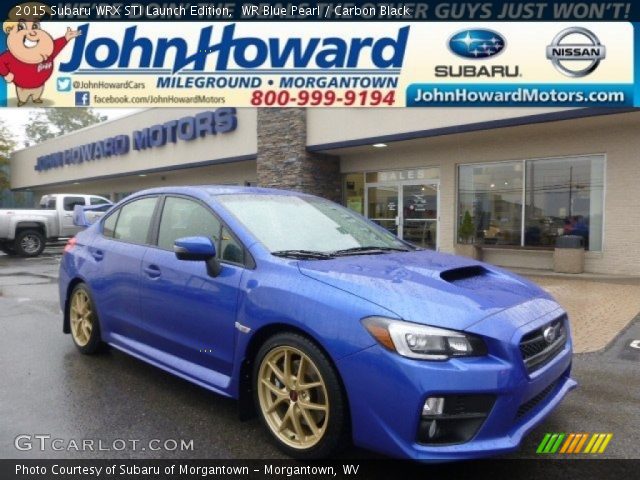 2015 Subaru WRX STI Launch Edition in WR Blue Pearl