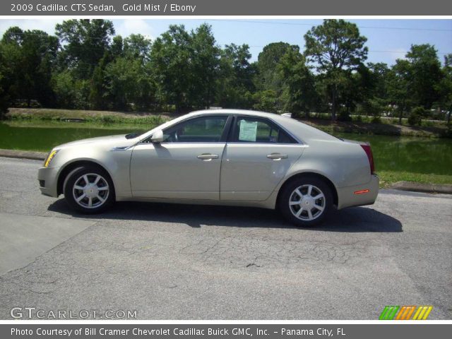 2009 Cadillac CTS Sedan in Gold Mist