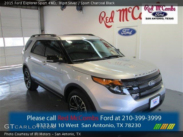 2015 Ford Explorer Sport 4WD in Ingot Silver