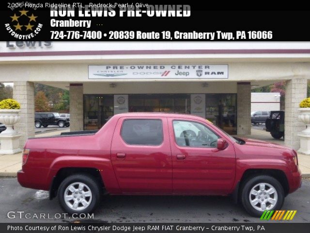 2006 Honda Ridgeline RTL in Redrock Pearl