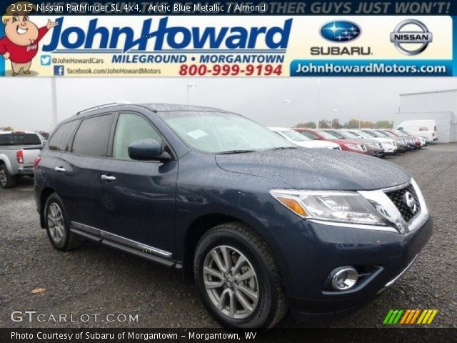 2015 Nissan Pathfinder SL 4x4 in Arctic Blue Metallic