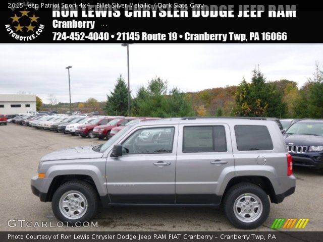 2015 Jeep Patriot Sport 4x4 in Billet Silver Metallic