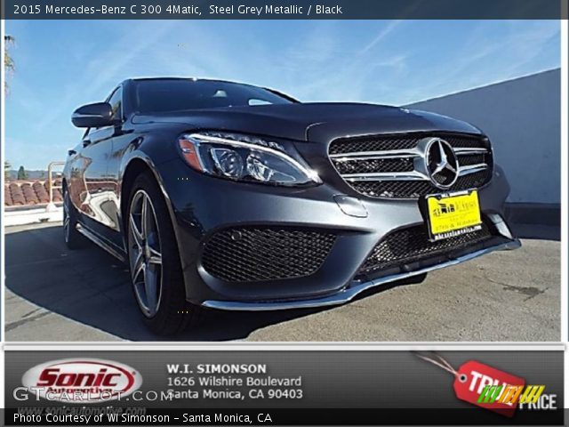 2015 Mercedes-Benz C 300 4Matic in Steel Grey Metallic