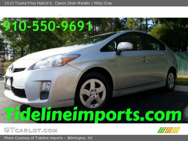 2010 Toyota Prius Hybrid II in Classic Silver Metallic