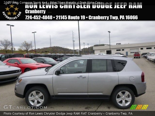 2015 Jeep Compass Sport 4x4 in Billet Silver Metallic